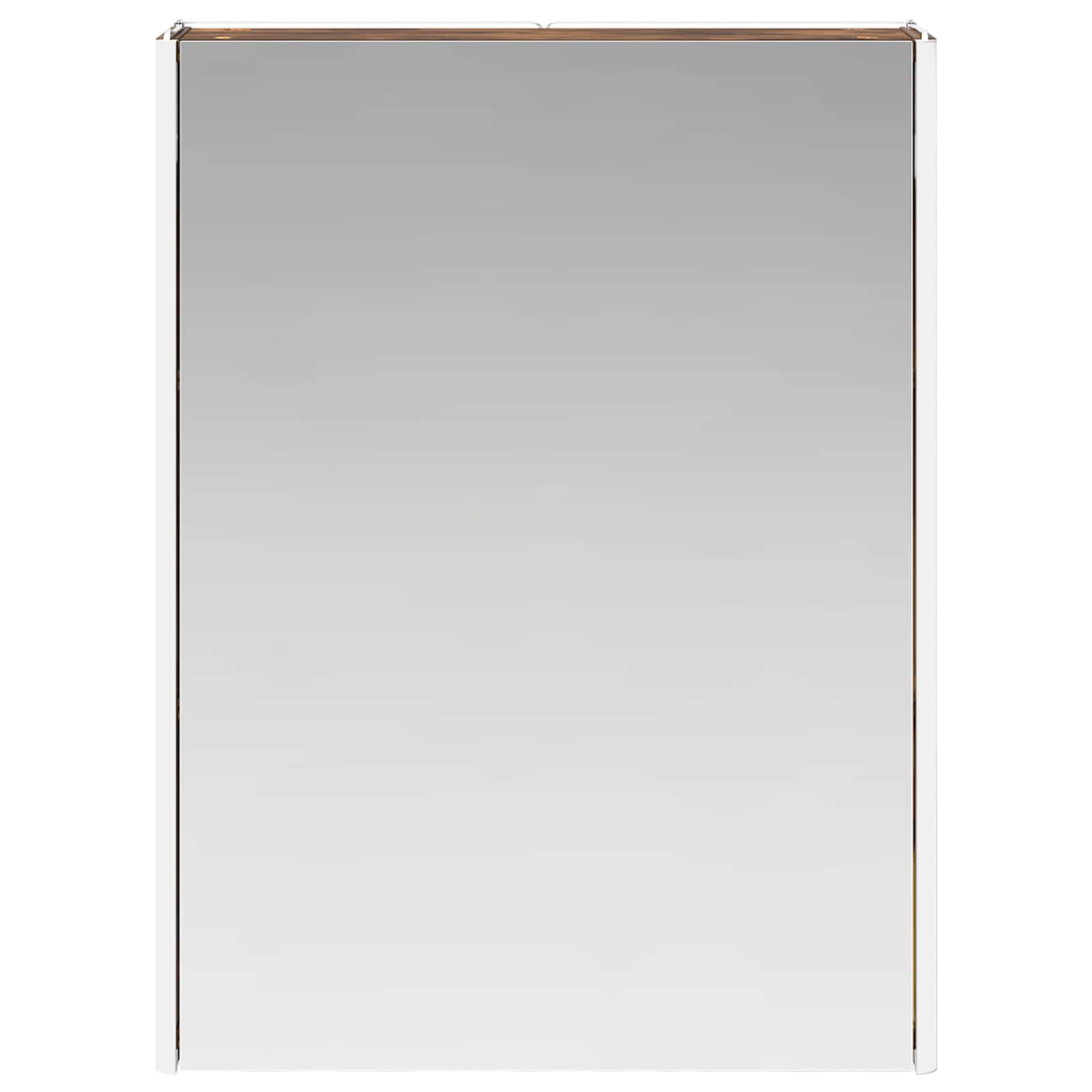 Badezimmerspiegelschrank Geräucherte Eiche 73,5 x 15,5 x 70 cm