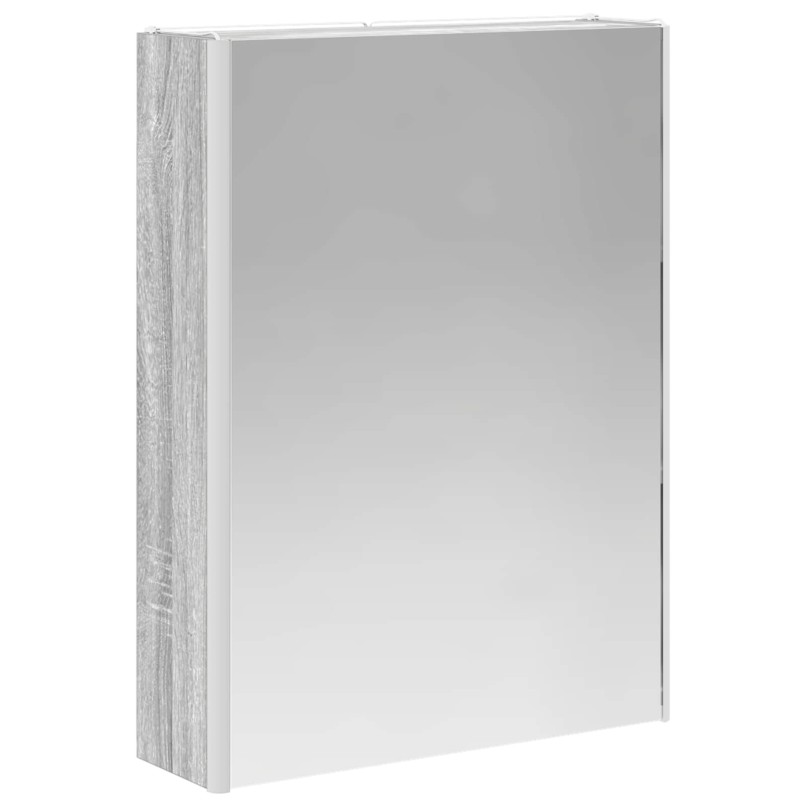 Badezimmerspiegelschrank Graues Sonoma 53,5 x 15,5 x 70 cm