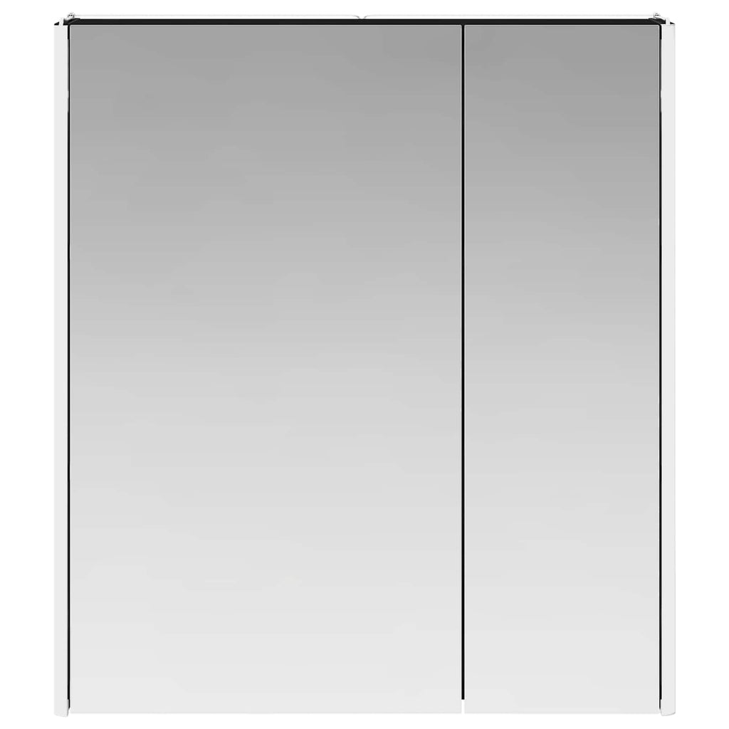 Badezimmerspiegelschrank Schwarz Eichen-Optik
