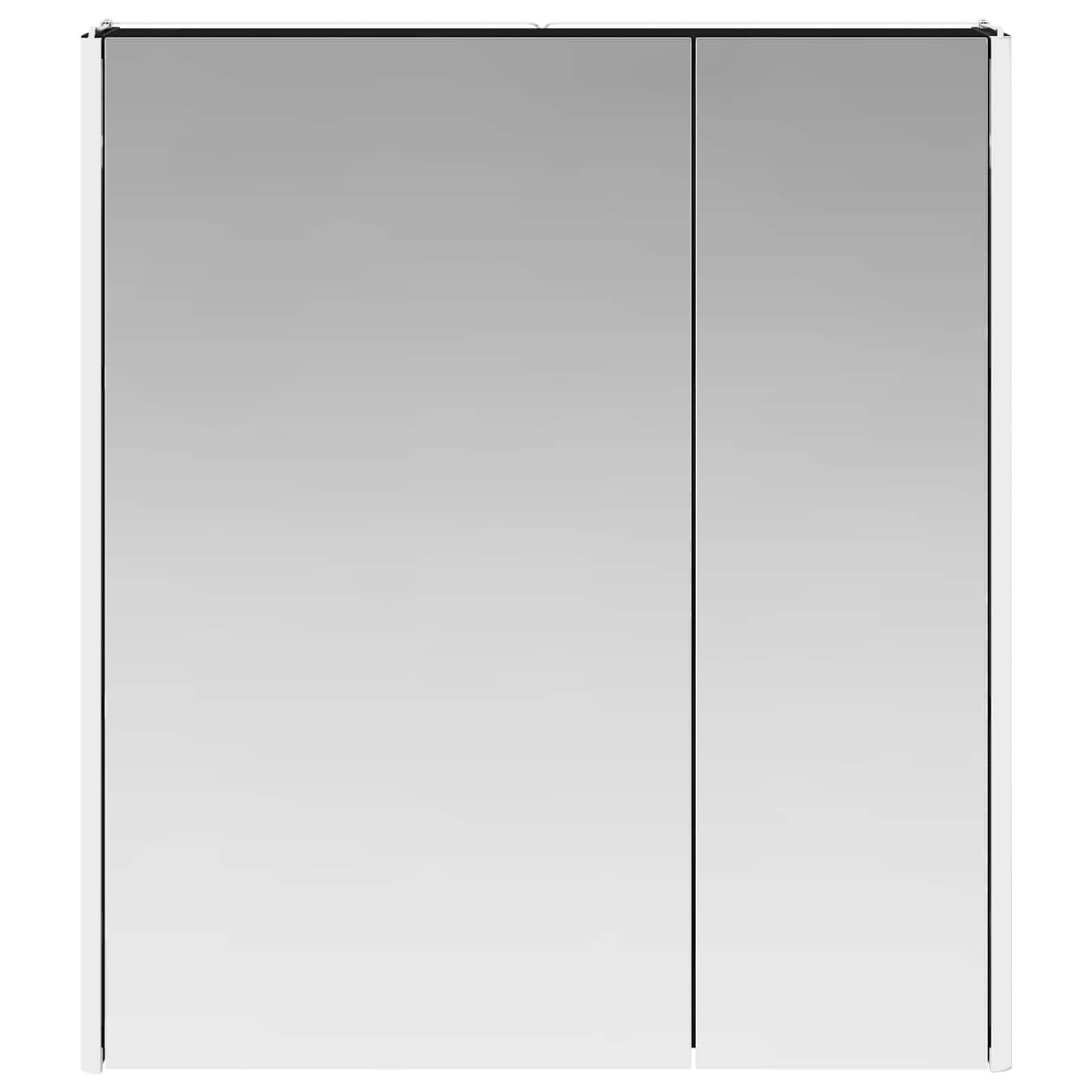 Badezimmerspiegelschrank Schwarz Eichen-Optik