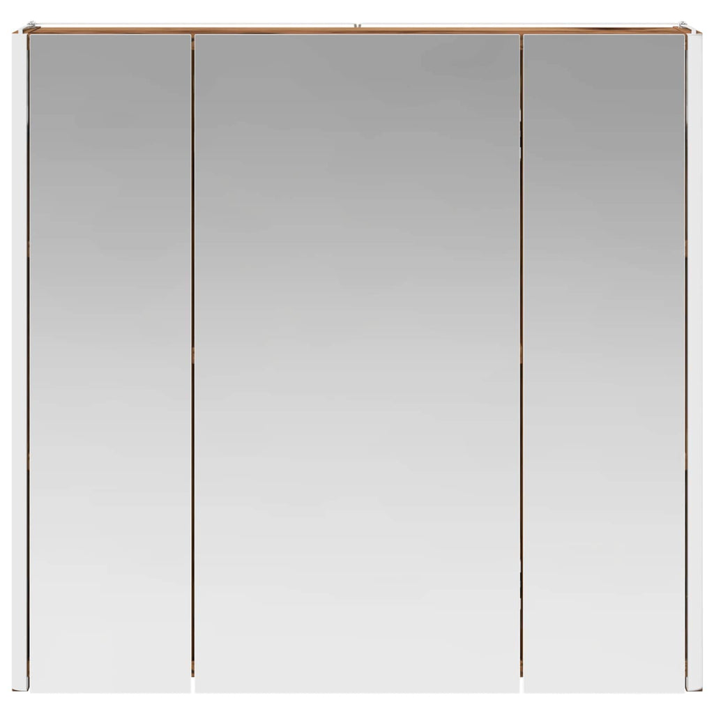 Badezimmerspiegelschrank Altholz 63,5 x 15,5 x 60,5 cm