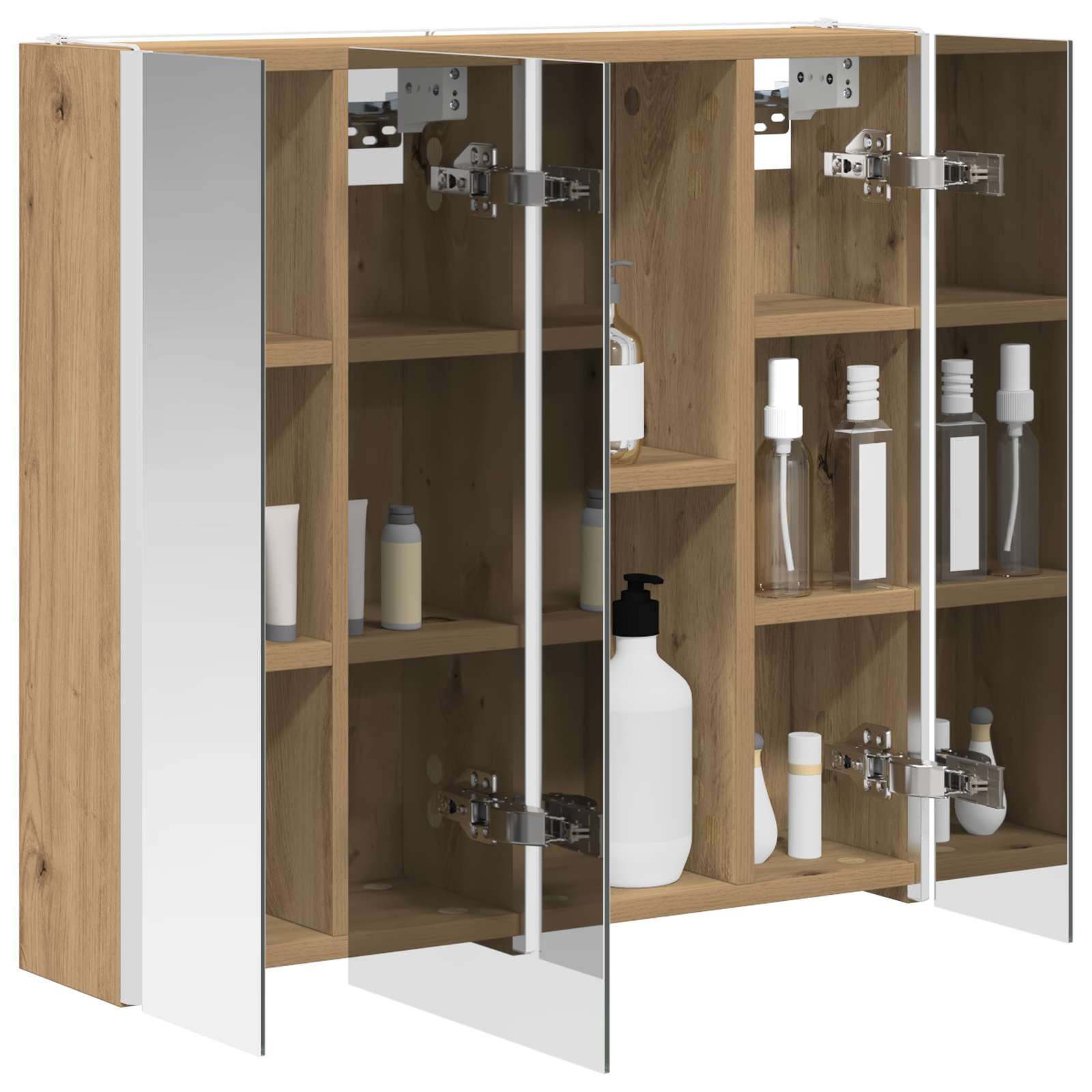 Badezimmerspiegelschrank Kunsthandwerk Eiche