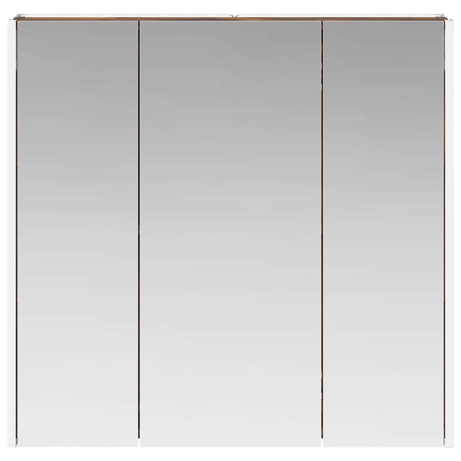 Badezimmerspiegelschrank Geräucherte Eiche 73,5 x 15,5 x 70 cm