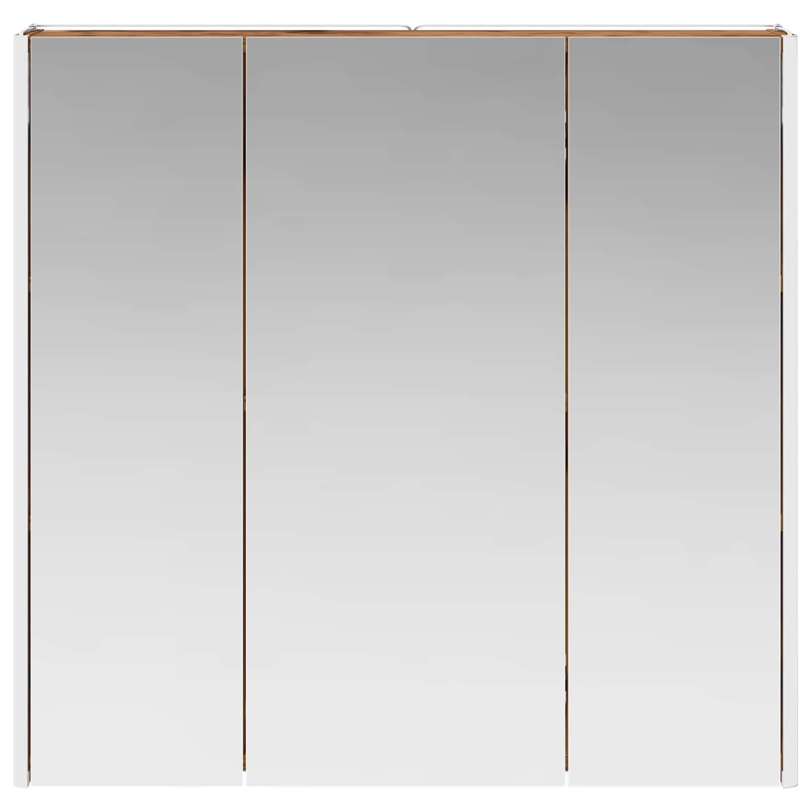 Badezimmerspiegelschrank mit Regal Altholz 73,5 x 15,5 x 70 cm