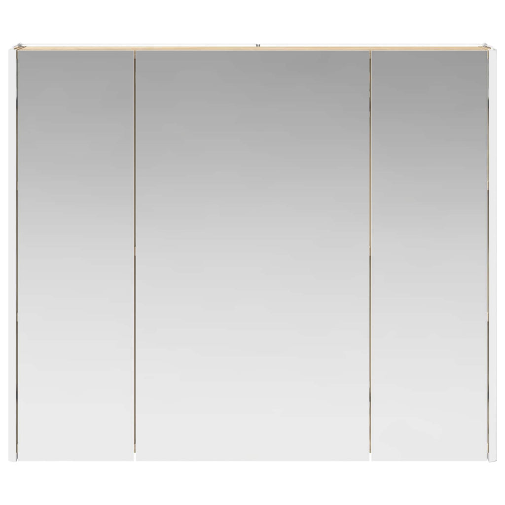 Badezimmerspiegelschrank Sonoma-Eiche 83,5 x 15,5 x 70 cm