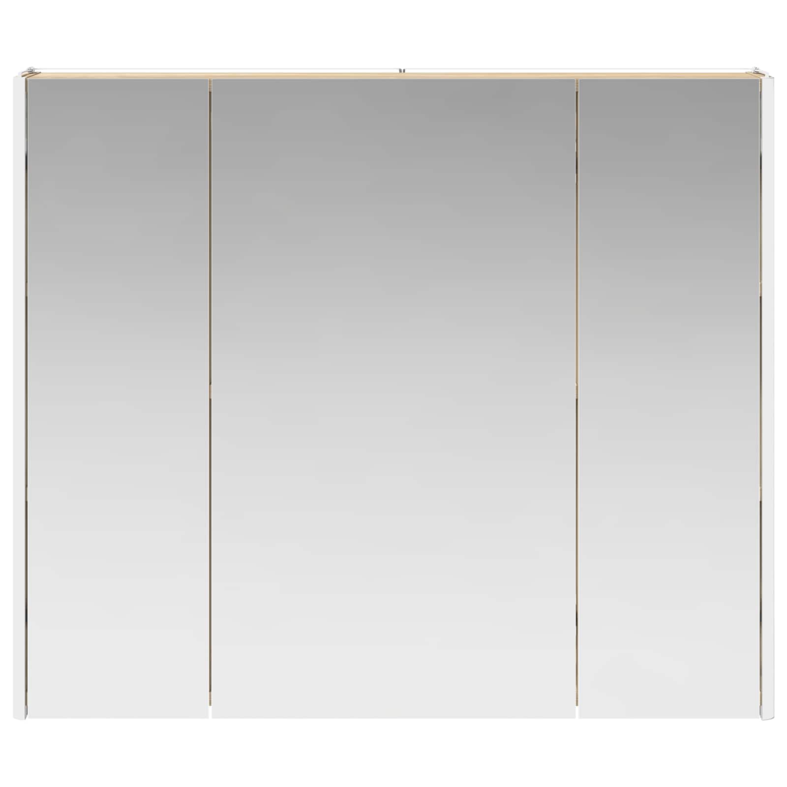 Badezimmerspiegelschrank Sonoma-Eiche 83,5 x 15,5 x 70 cm