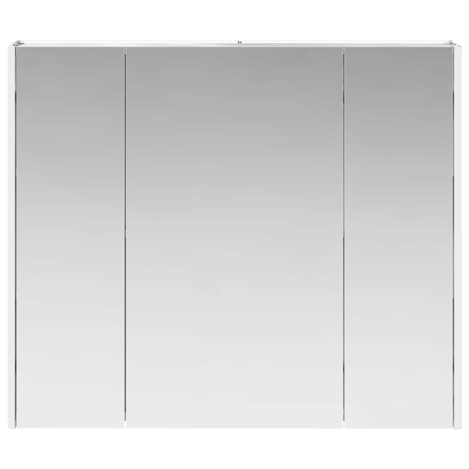 Badezimmerspiegelschrank Beton Grau 83,5 x 15,5 x 70 cm