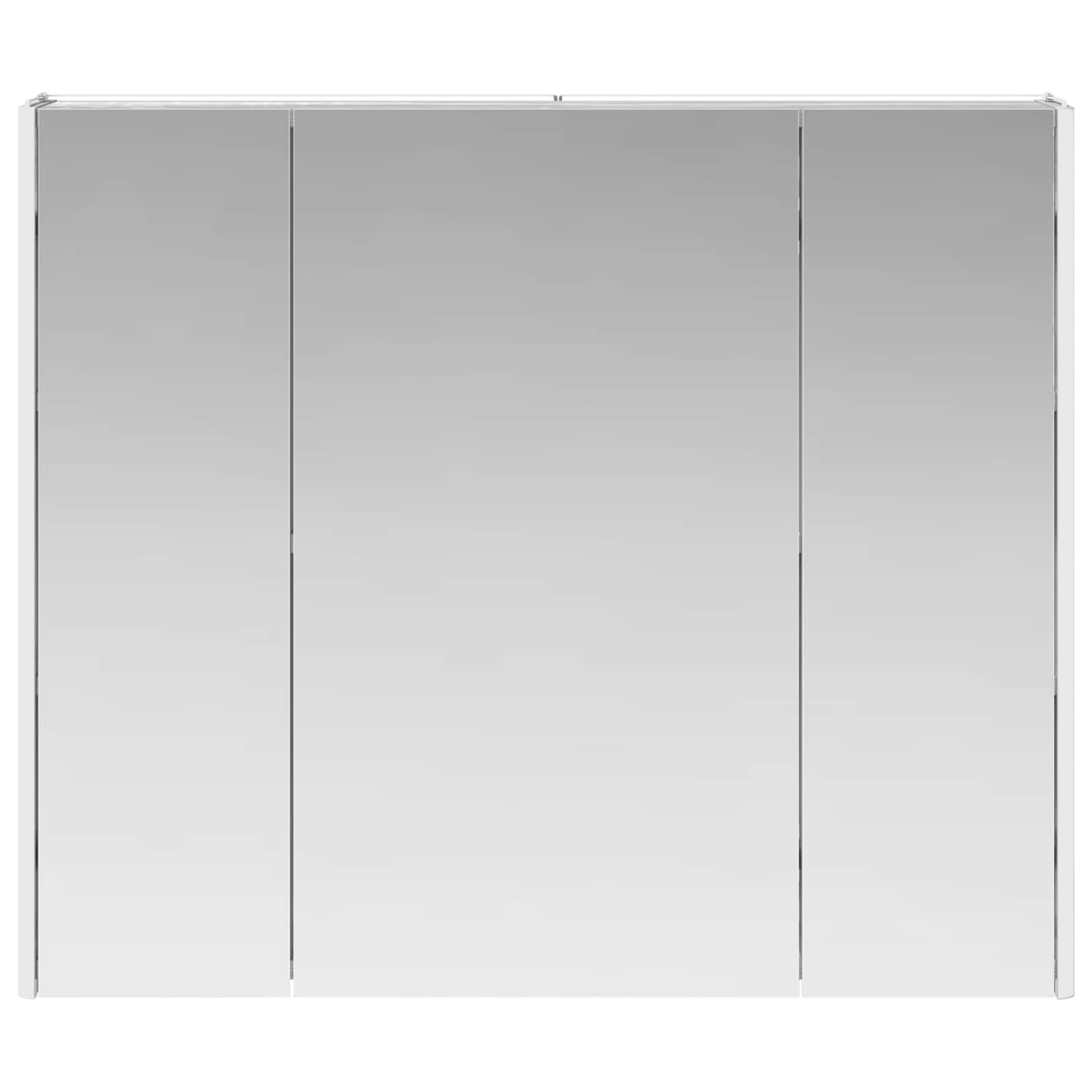 Badezimmerspiegelschrank Graues Sonoma 83,5 x 15,5 x 70 cm