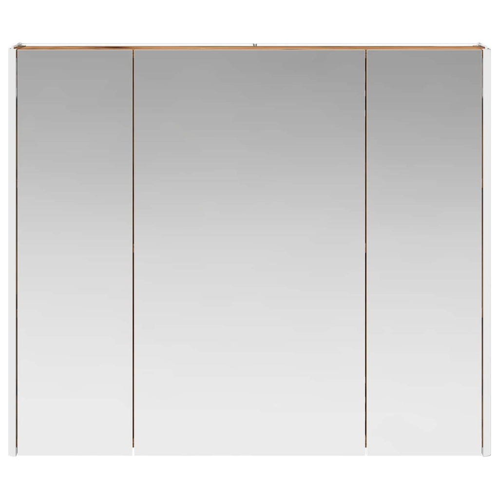 Badezimmerspiegelschrank Altholz 83,5 x 15,5 x 70 cm