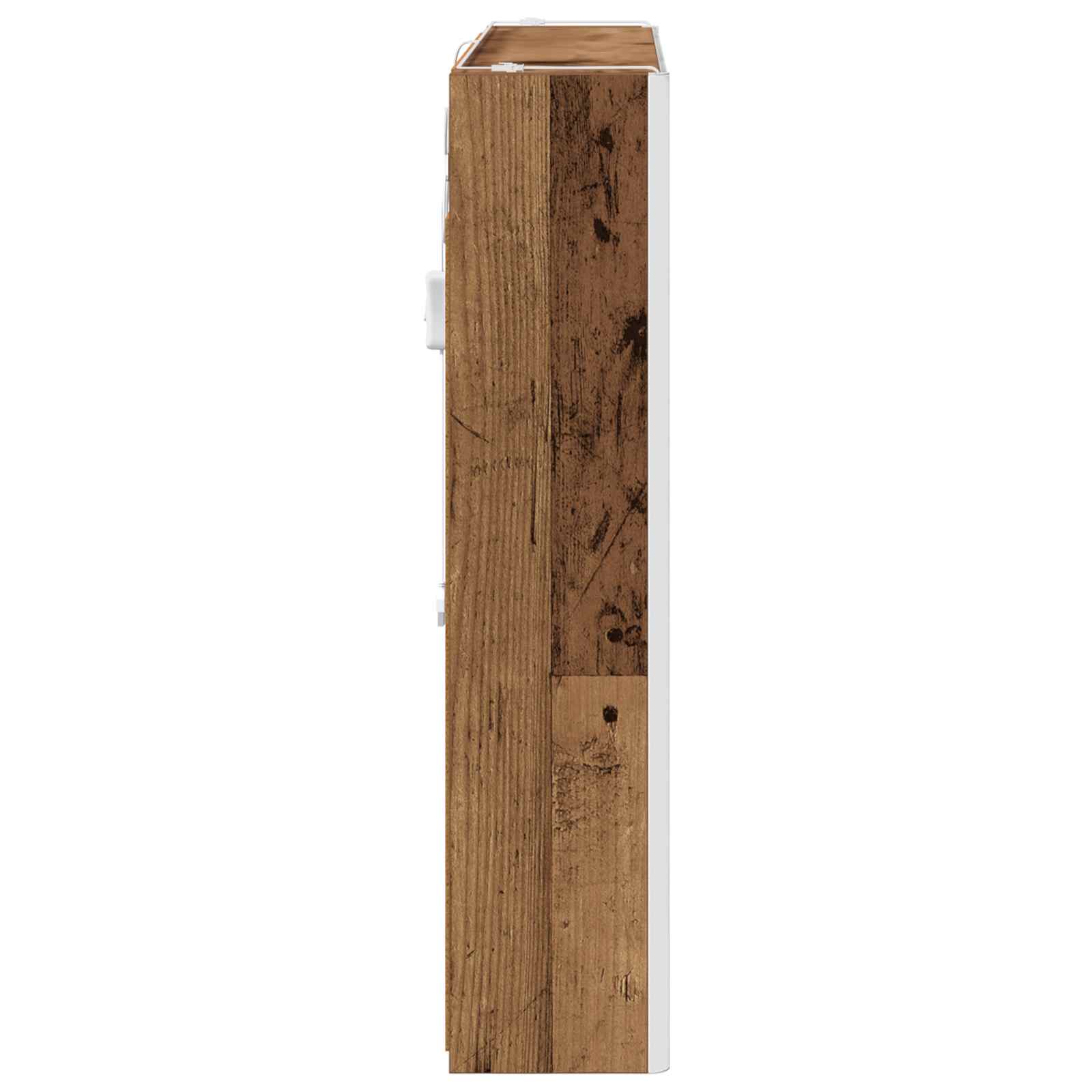 Badezimmerspiegelschrank Altholz 83,5 x 15,5 x 70 cm