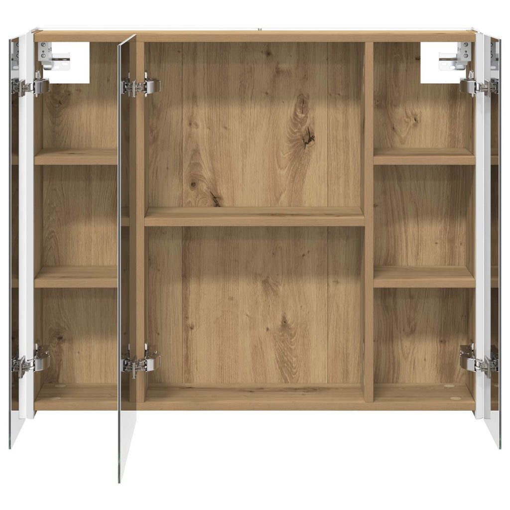 Badezimmerspiegelschrank Kunsthandwerk Eiche