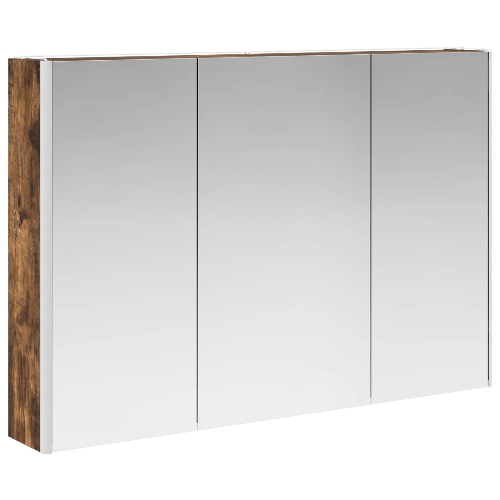 Badezimmerspiegelschrank Geräucherte Eiche 103,5 x 15,5 x 70 cm