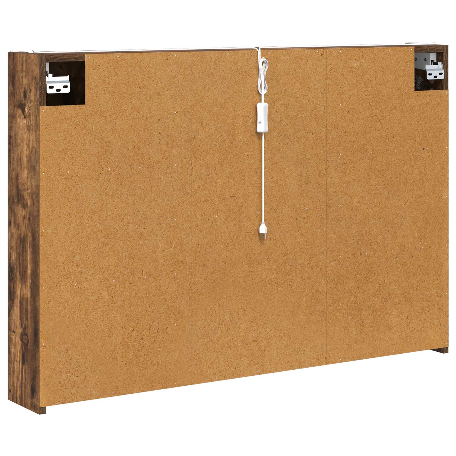 Badezimmerspiegelschrank Geräucherte Eiche 103,5 x 15,5 x 70 cm