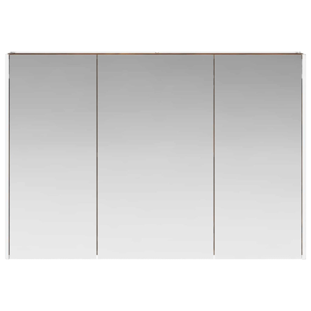 Badezimmerspiegelschrank Geräucherte Eiche 103,5 x 15,5 x 70 cm