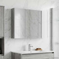 Badezimmerspiegelschrank Graues Sonoma 103,5 x 15,5 x 70 cm