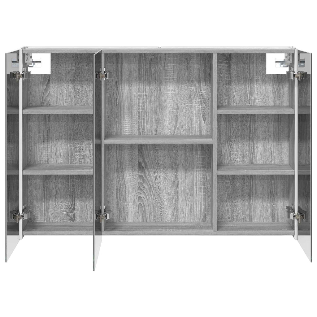 Badezimmerspiegelschrank Graues Sonoma 103,5 x 15,5 x 70 cm