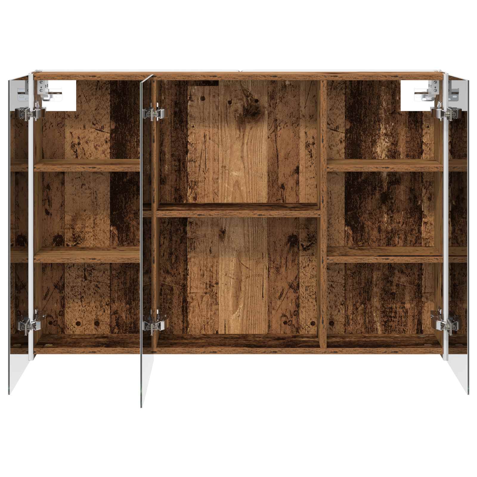 Badezimmerspiegelschrank Altholz 103,5 x 15,5 x 70 cm