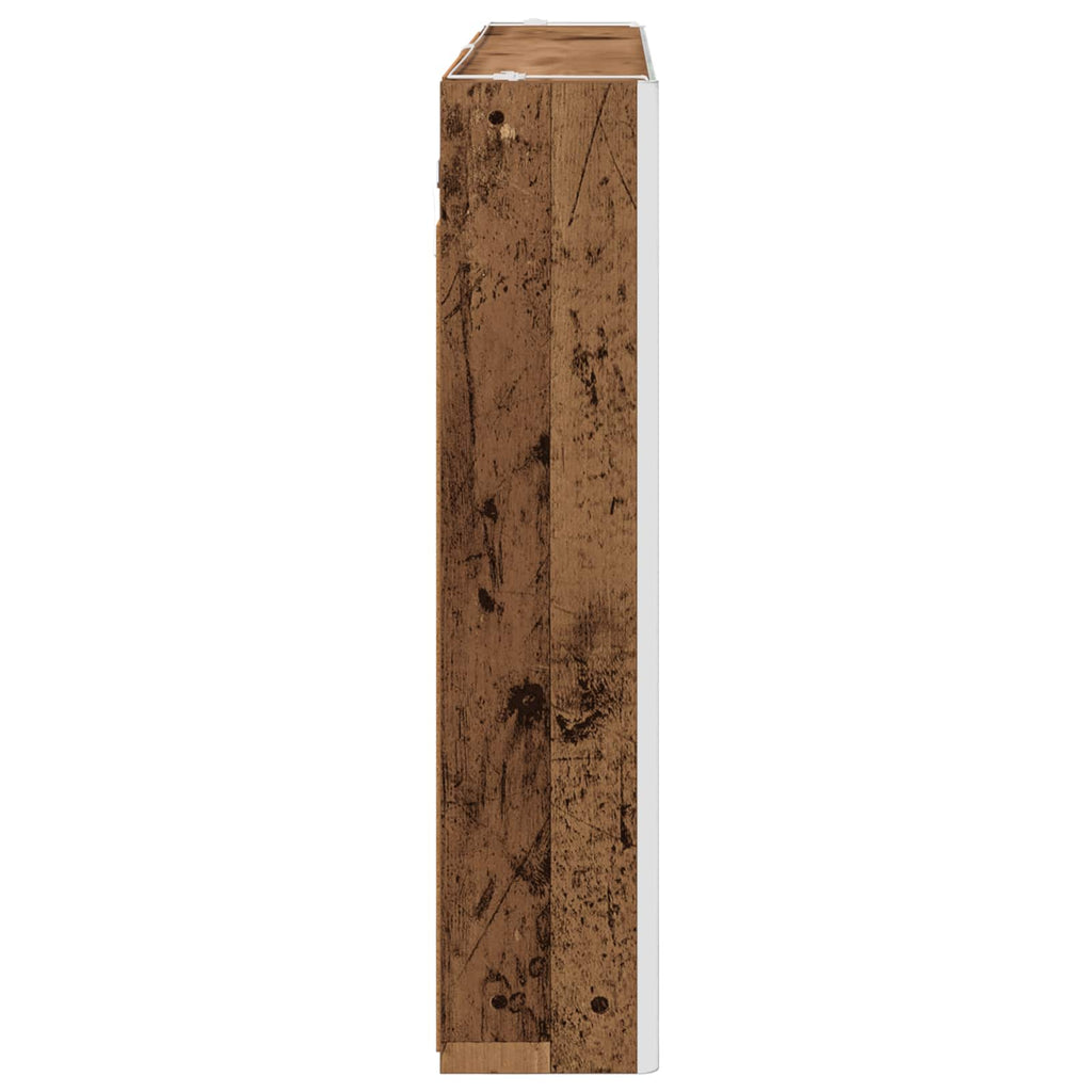 Badezimmerspiegelschrank Altholz 103,5 x 15,5 x 70 cm