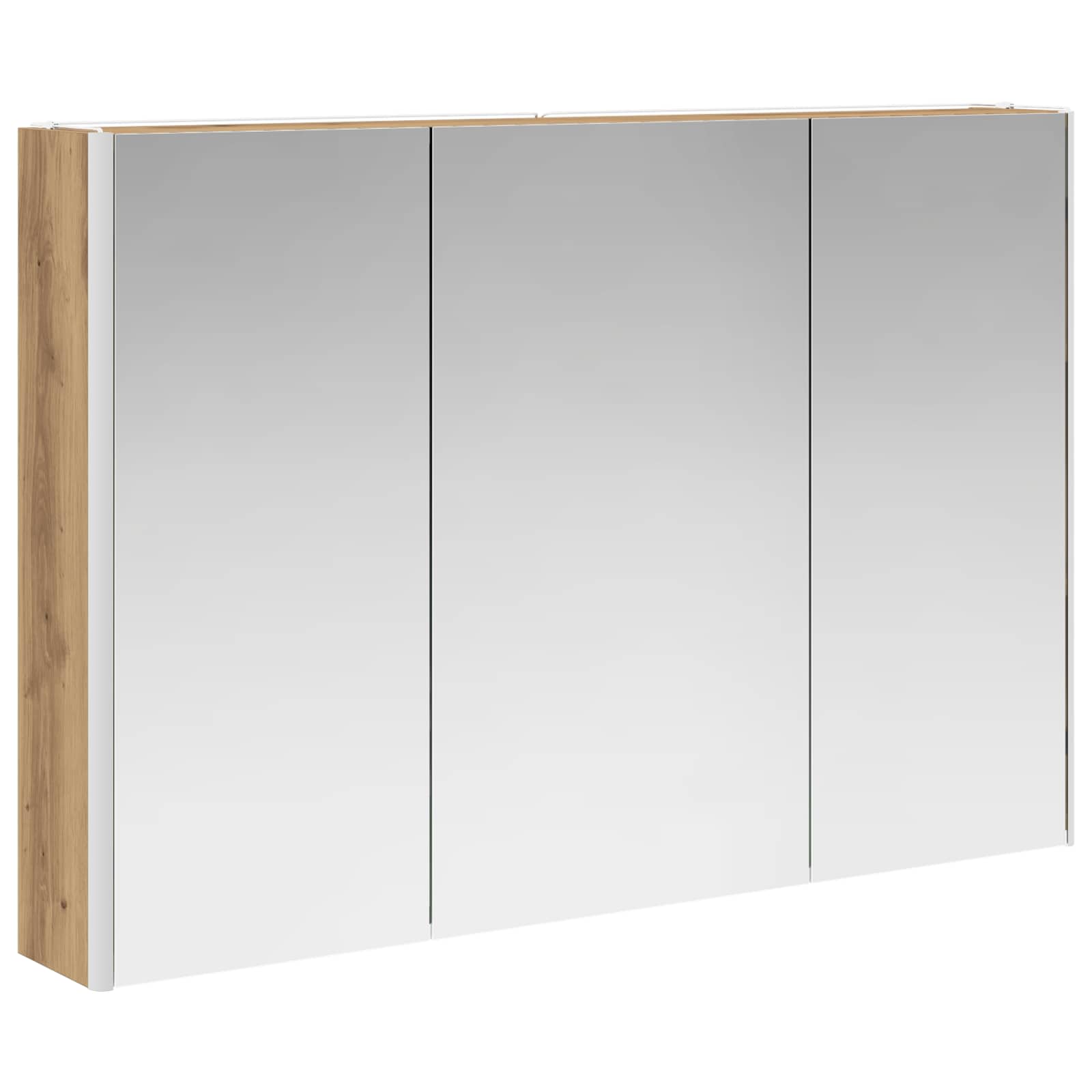 Badezimmerspiegelschrank Kunsthandwerk Eiche