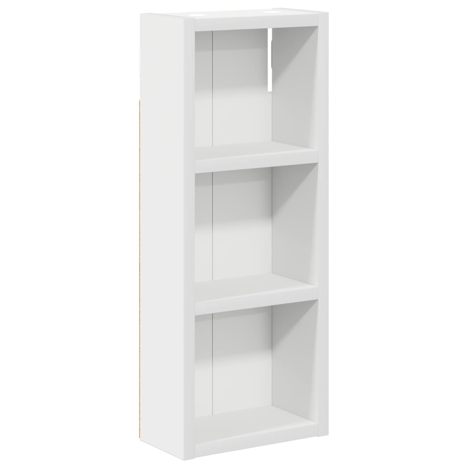 Badezimmer-Wandschrank Weiß 20 x 10 x 50 cm Holzwerkstoff