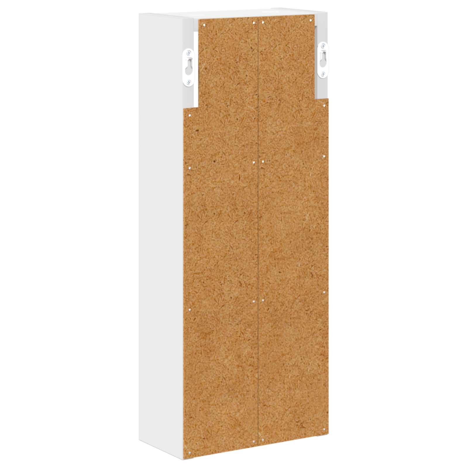 Badezimmer-Wandschrank Weiß 20 x 10 x 50 cm Holzwerkstoff