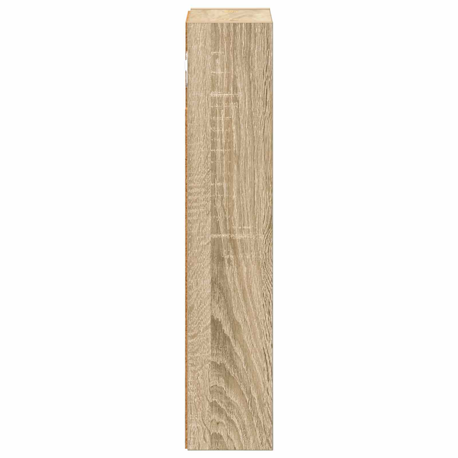 Badezimmer-Wandschrank mit Regal Sonoma-Eiche 20 x 10 x 50 cm