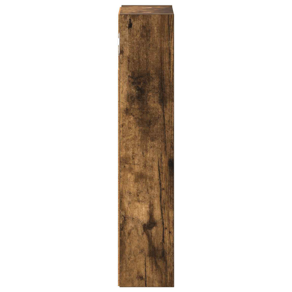 Badezimmer-Wandschrank Geräucherte Eiche 20 x 10 x 50 cm
