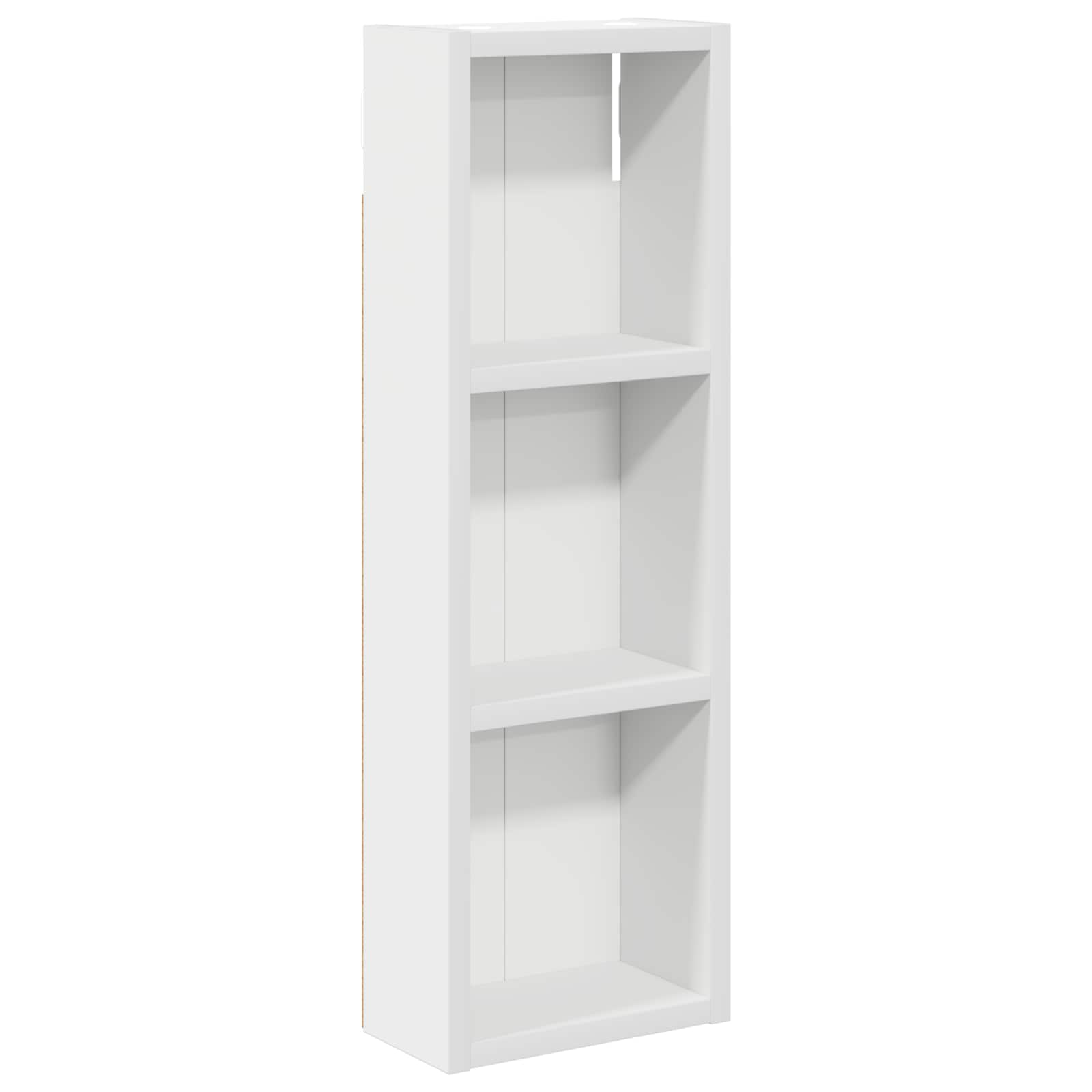 Badezimmer-Wandschrank Weiß 20 x 10 x 60,5 cm Holzwerkstoff