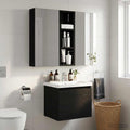 Badezimmer-Wandschrank Schwarze Eiche 20 x 10 x 60,5 cm