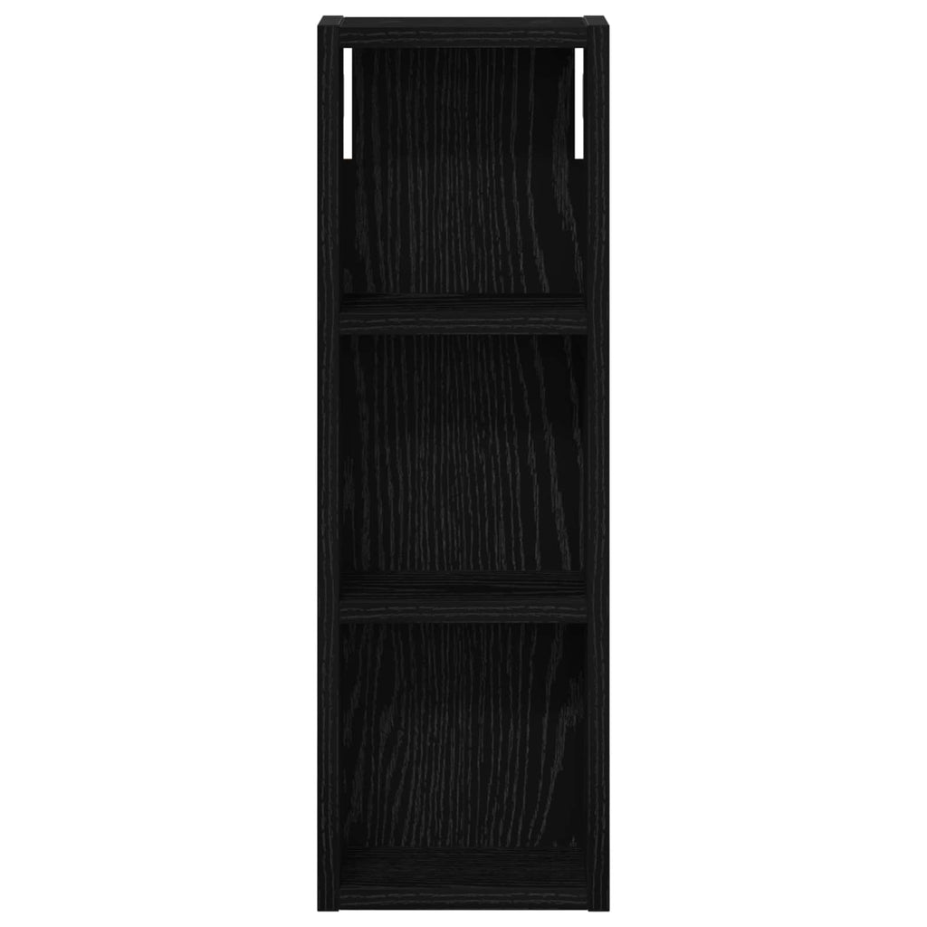 Badezimmer-Wandschrank Schwarze Eiche 20 x 10 x 60,5 cm