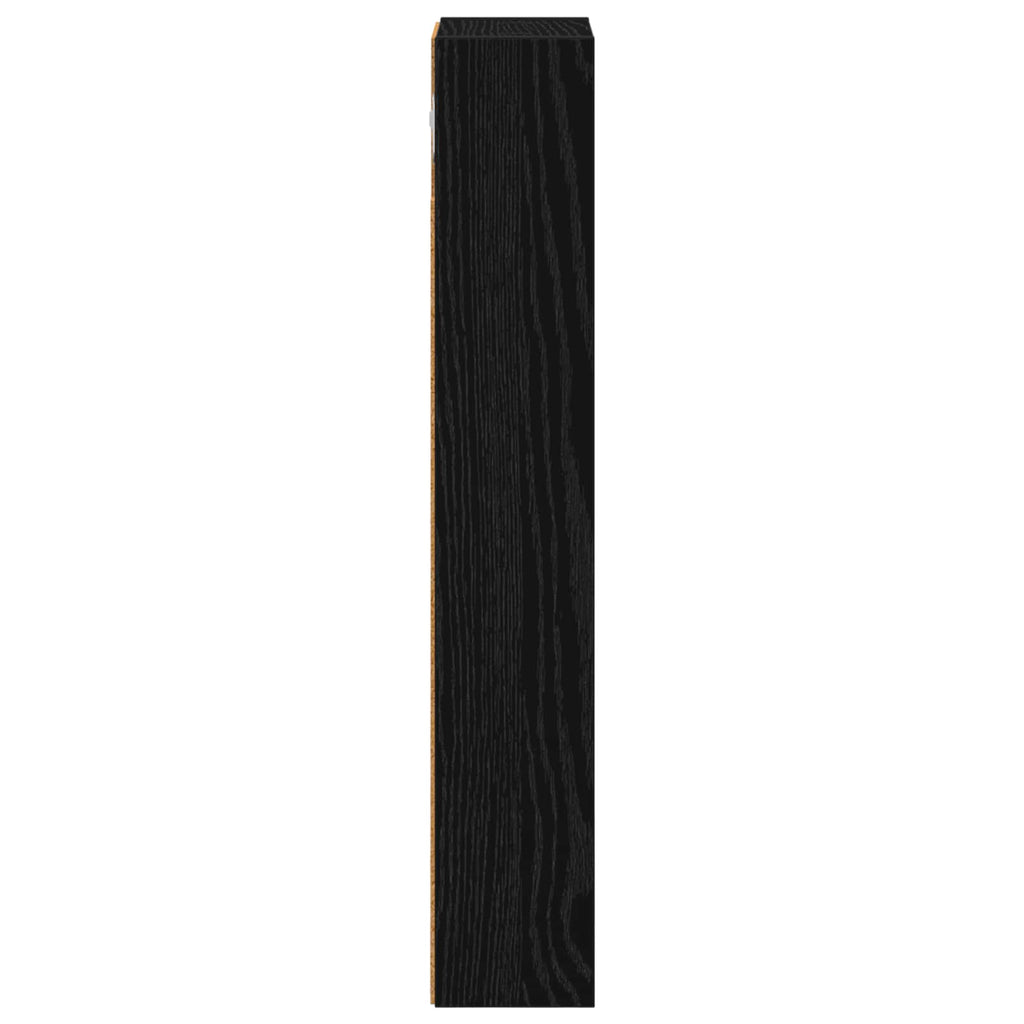 Badezimmer-Wandschrank Schwarze Eiche 20 x 10 x 60,5 cm