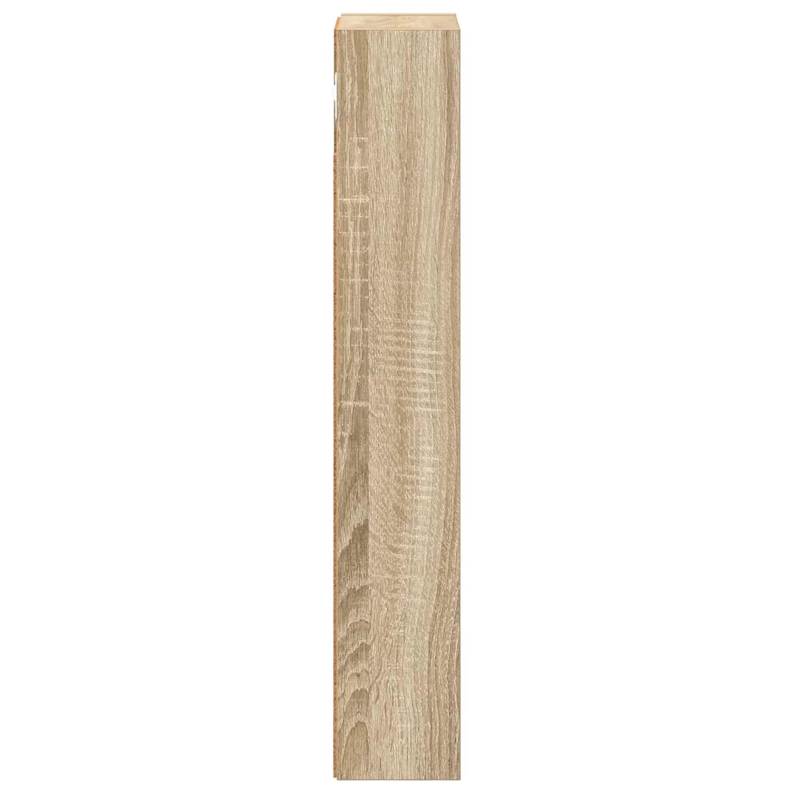Badezimmer-Wandschrank mit Regal Sonoma-Eiche 20 x 10 x 60,5 cm