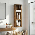 Badezimmer-Wandschrank Geräucherte Eiche 20 x 10 x 60,5 cm
