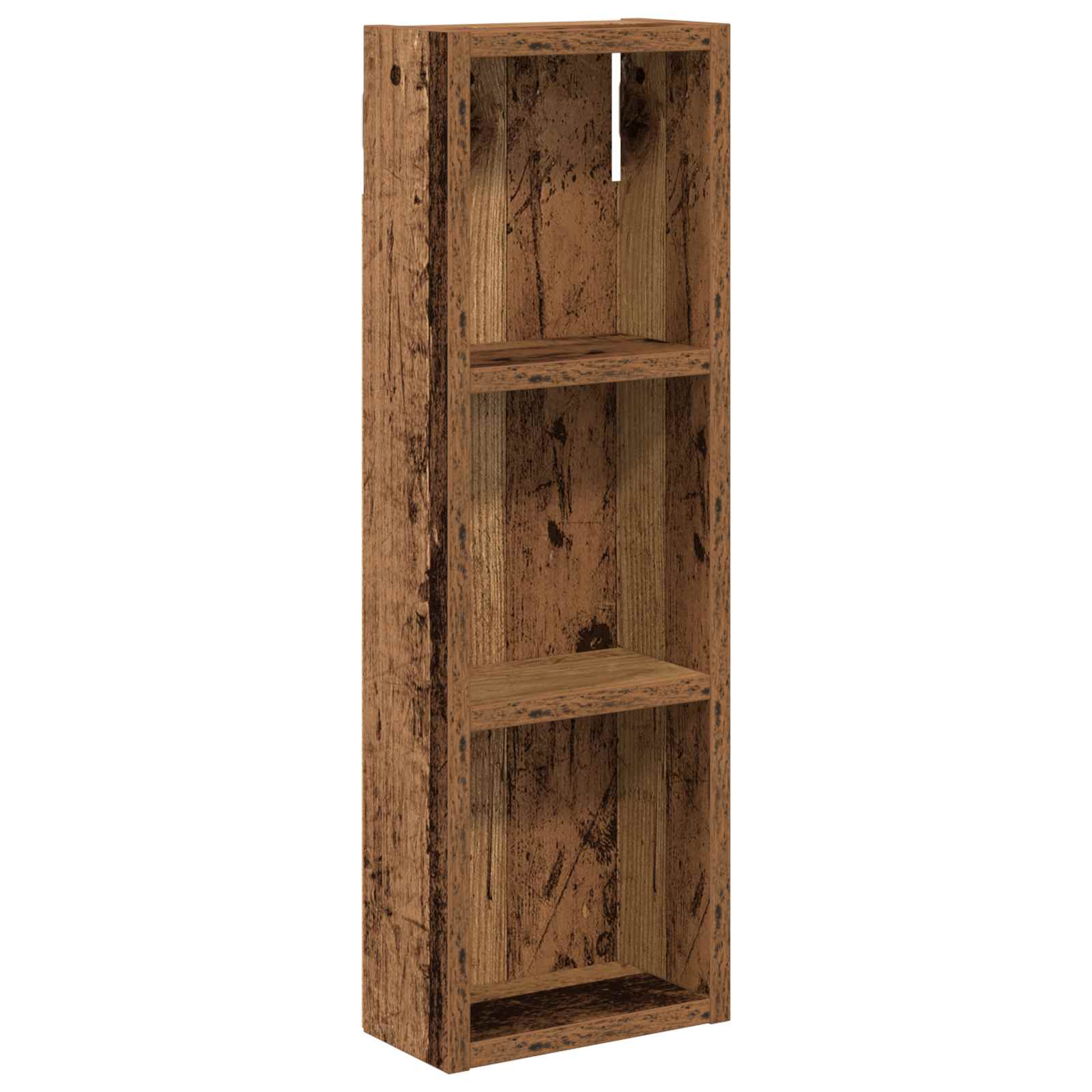 Badezimmer-Wandschrank Altholz 20 x 10 x 60,5 cm Holzwerkstoff