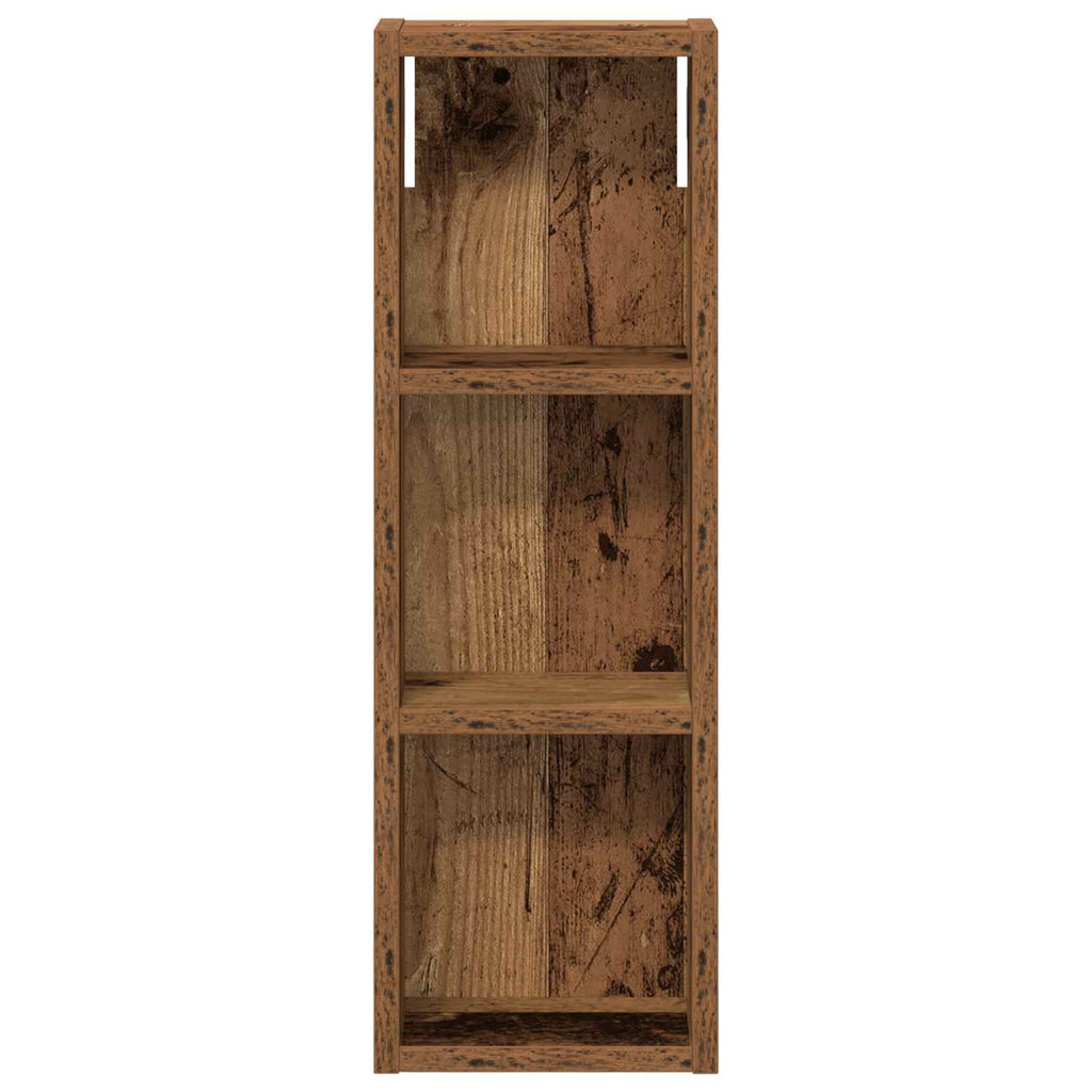 Badezimmer-Wandschrank Altholz 20 x 10 x 60,5 cm Holzwerkstoff