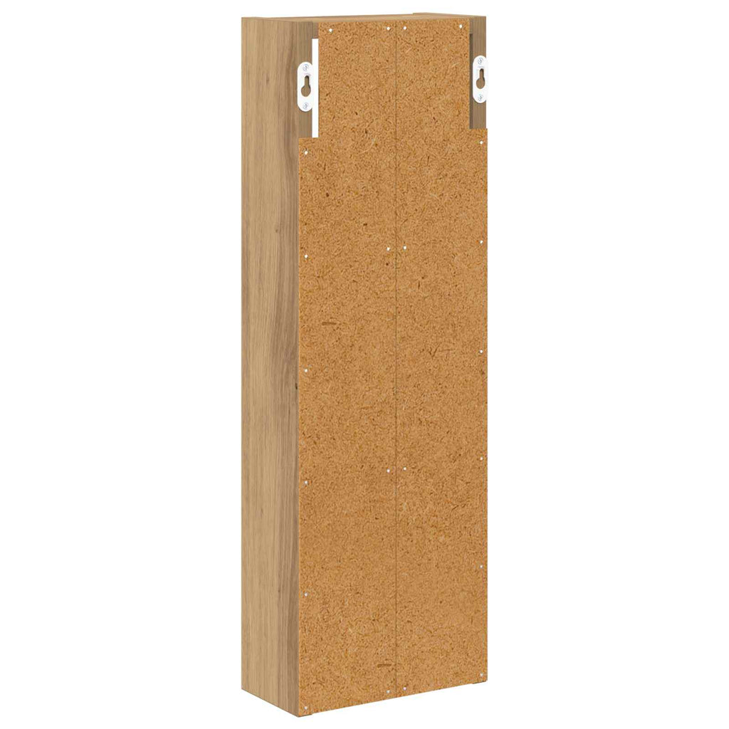 Badezimmer-Wandschrank Kunsthandwerk Eiche 20 x 10 x 60,5 cm