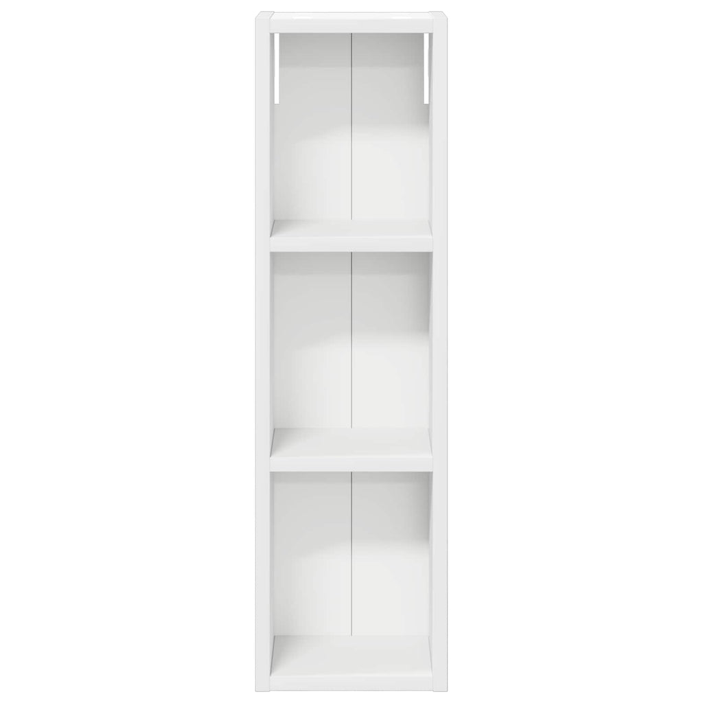 Badezimmer-Wandschrank Weiß 20 x 14 x 70 cm Holzwerkstoff