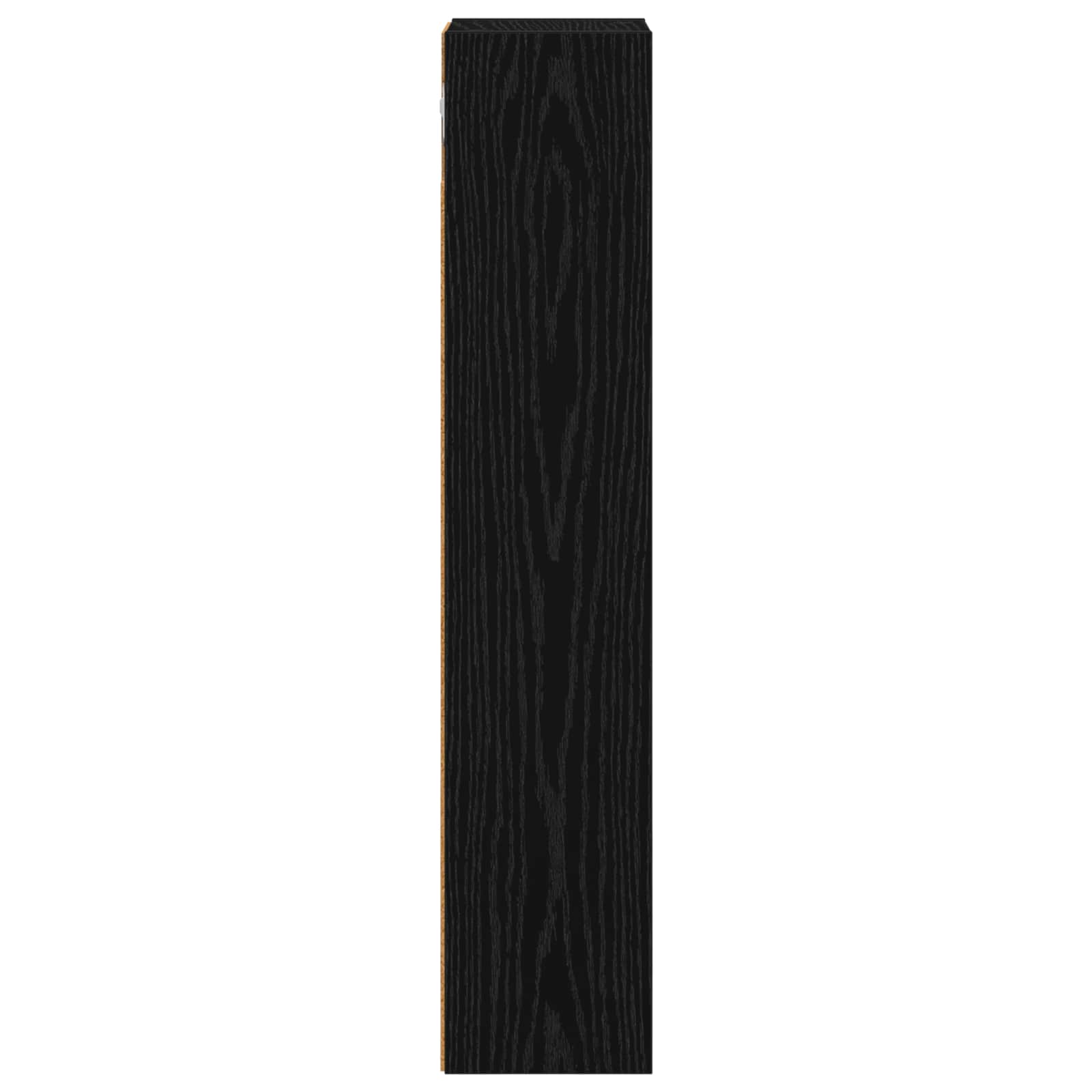 Badezimmer-Wandschrank mit Regal Schwarze Eiche 20 x 14 x 70 cm
