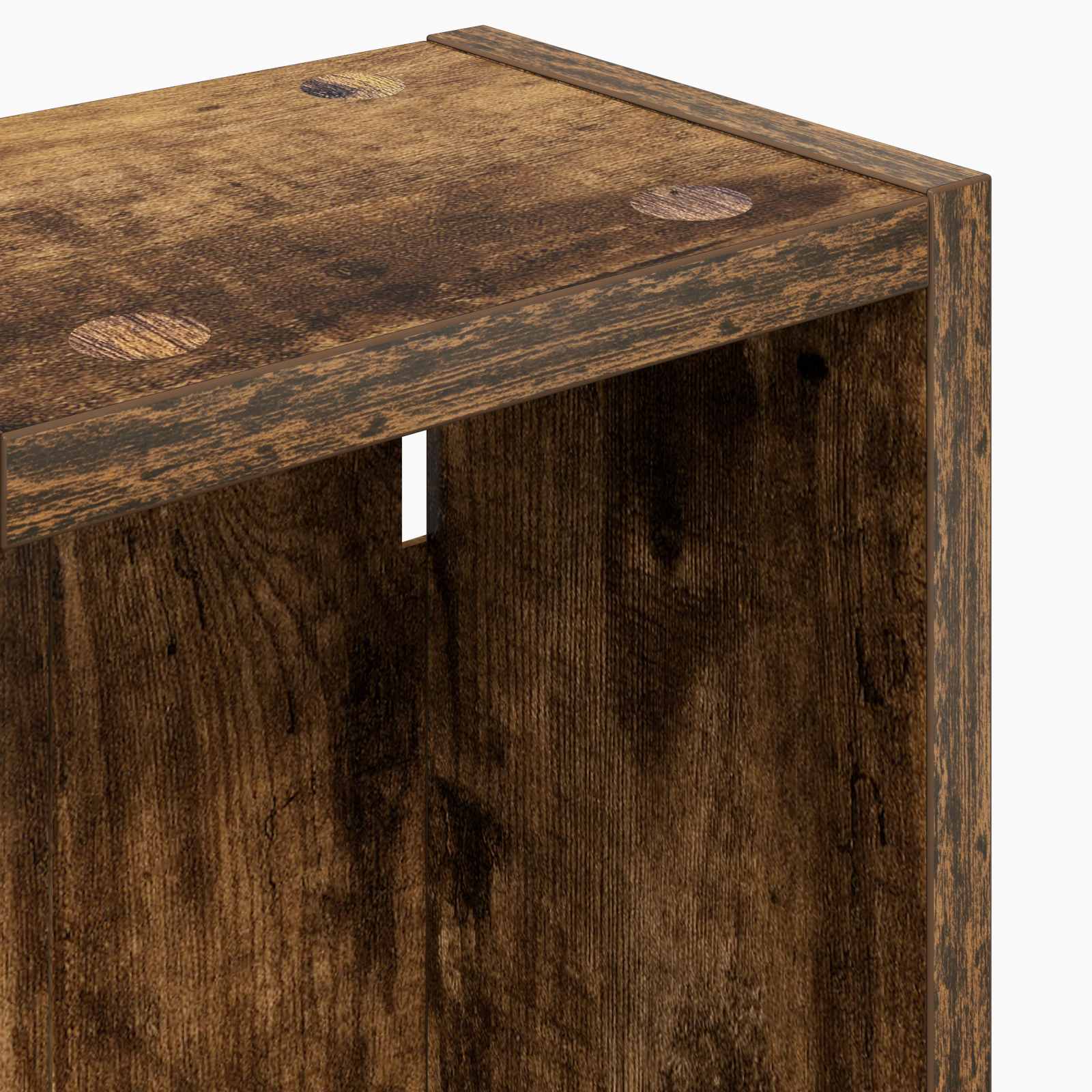 Badezimmer-Wandschrank Geräucherte Eiche 20 x 14 x 70 cm