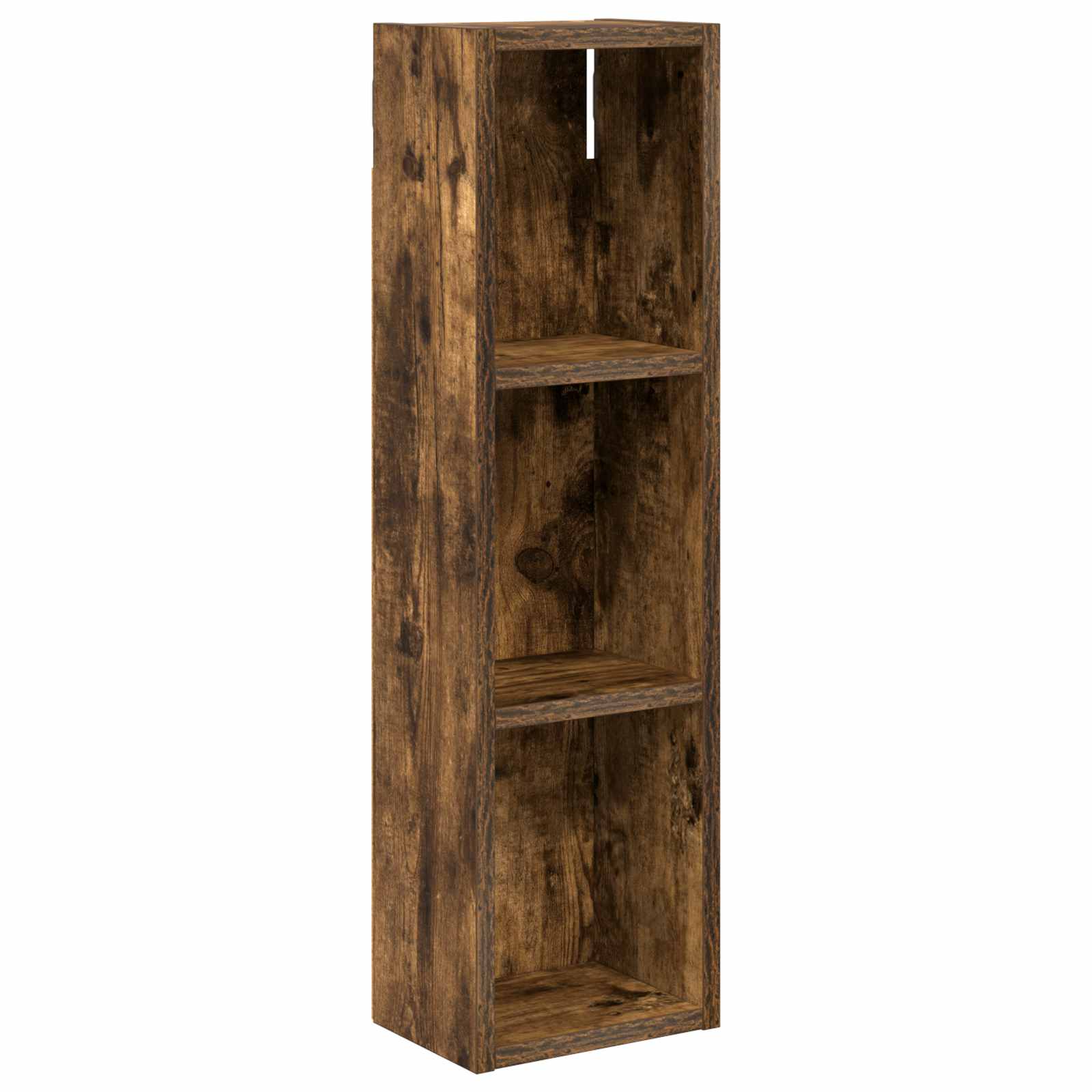 Badezimmer-Wandschrank Geräucherte Eiche 20 x 14 x 70 cm