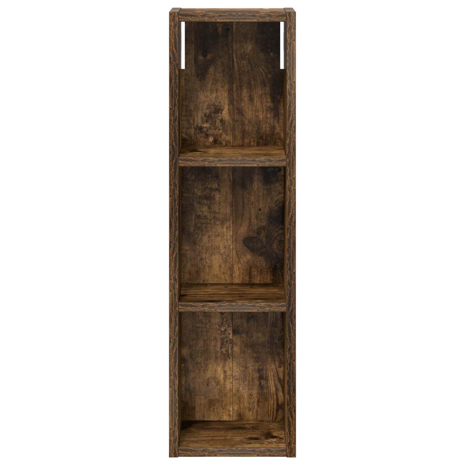 Badezimmer-Wandschrank Geräucherte Eiche 20 x 14 x 70 cm