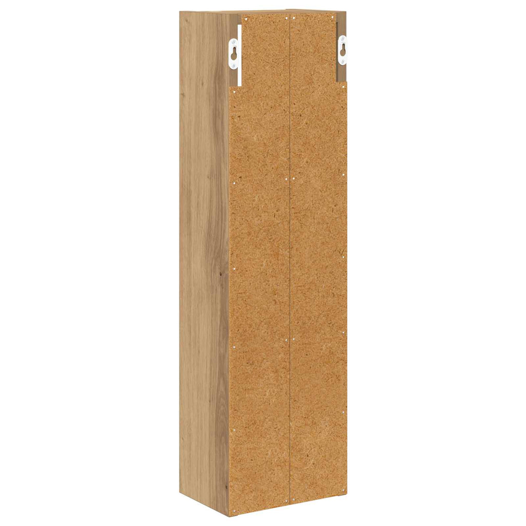 Badezimmer-Wandschrank Kunsthandwerk Eiche 20 x 14 x 70 cm