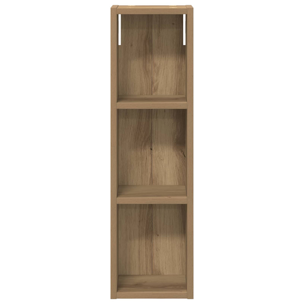 Badezimmer-Wandschrank Kunsthandwerk Eiche 20 x 14 x 70 cm