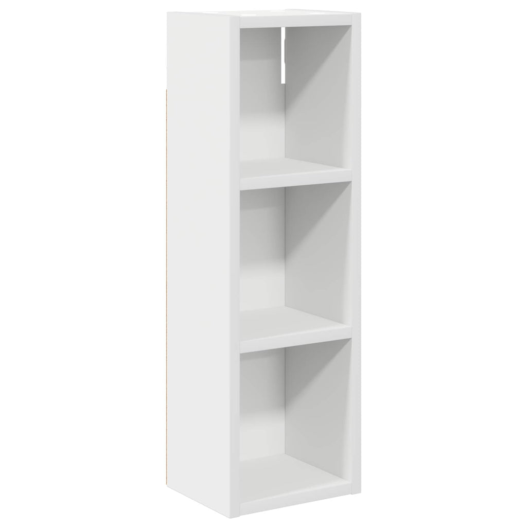 Badezimmer-Wandschrank Weiß 20 x 16 x 62,5 cm Holzwerkstoff