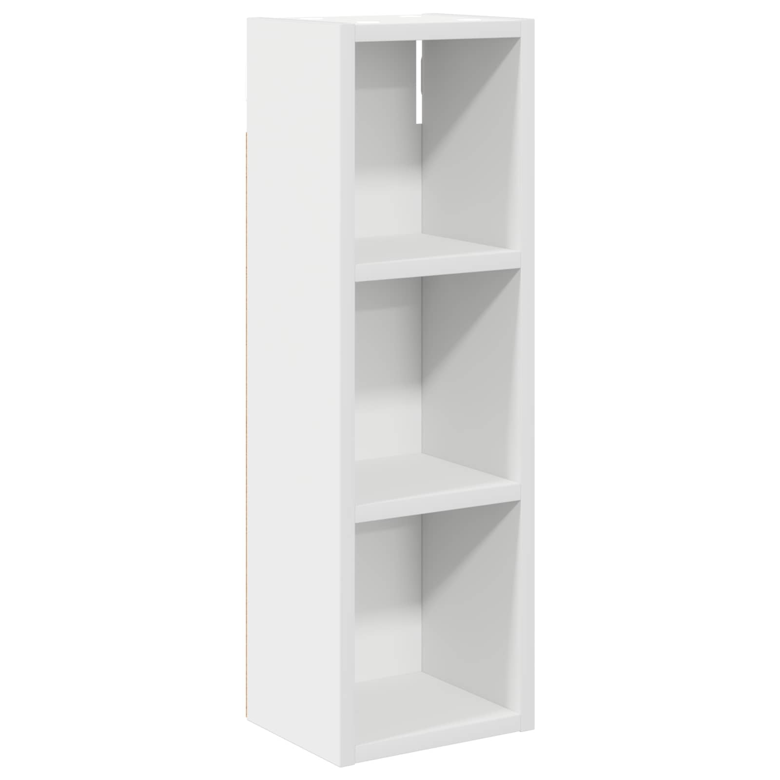 Badezimmer-Wandschrank Weiß 20 x 16 x 62,5 cm Holzwerkstoff