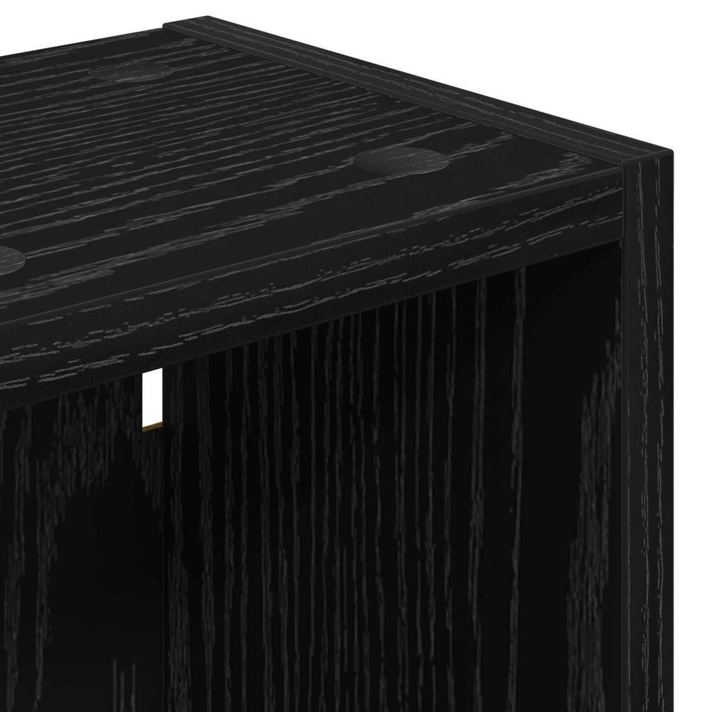 Badezimmer-Wandschrank Schwarze Eiche 20 x 16 x 62,5 cm