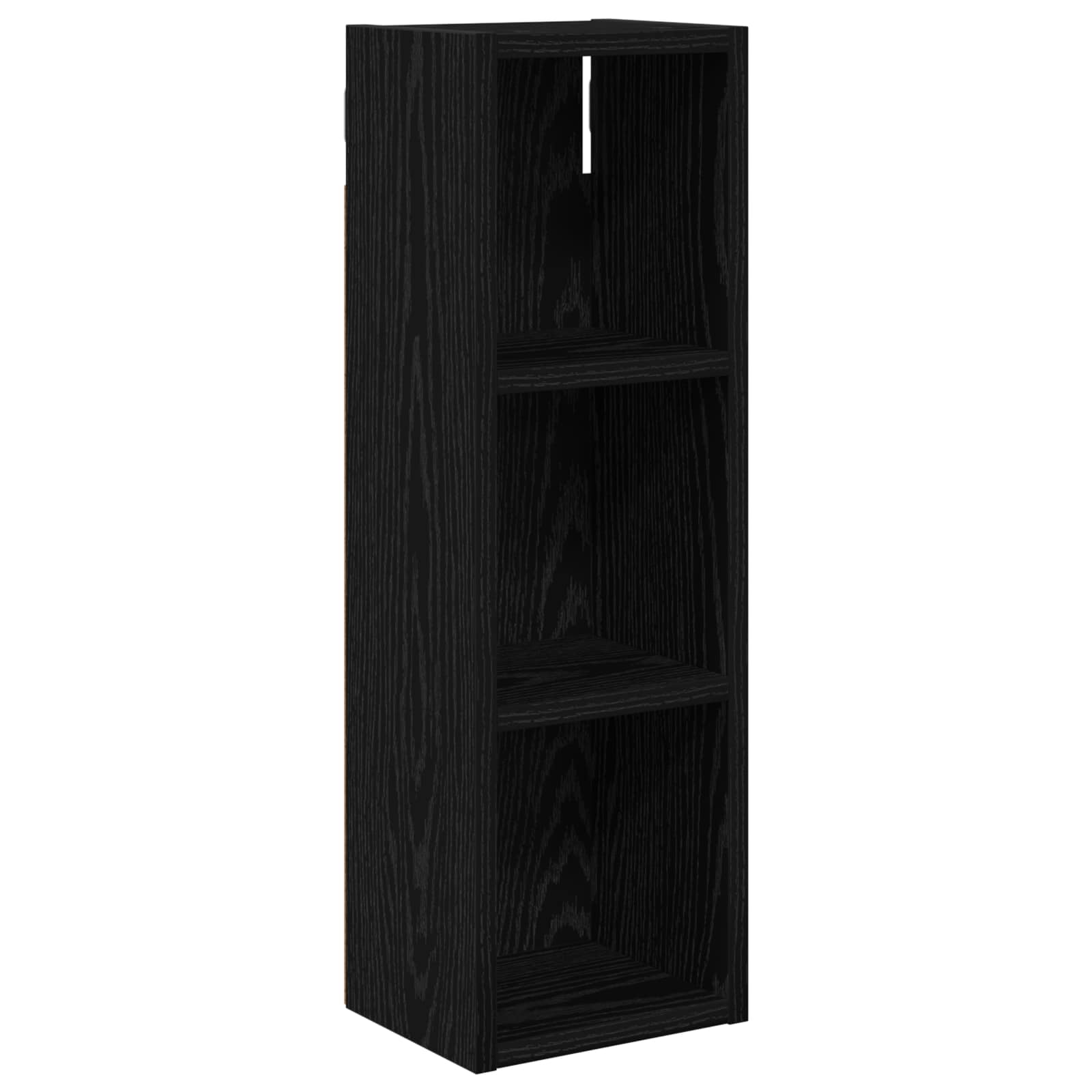 Badezimmer-Wandschrank Schwarze Eiche 20 x 16 x 62,5 cm