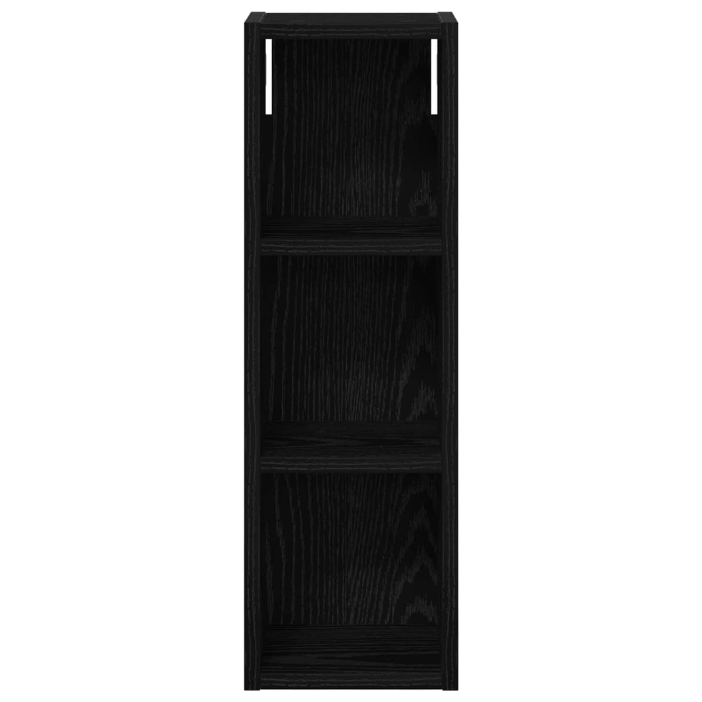 Badezimmer-Wandschrank Schwarze Eiche 20 x 16 x 62,5 cm
