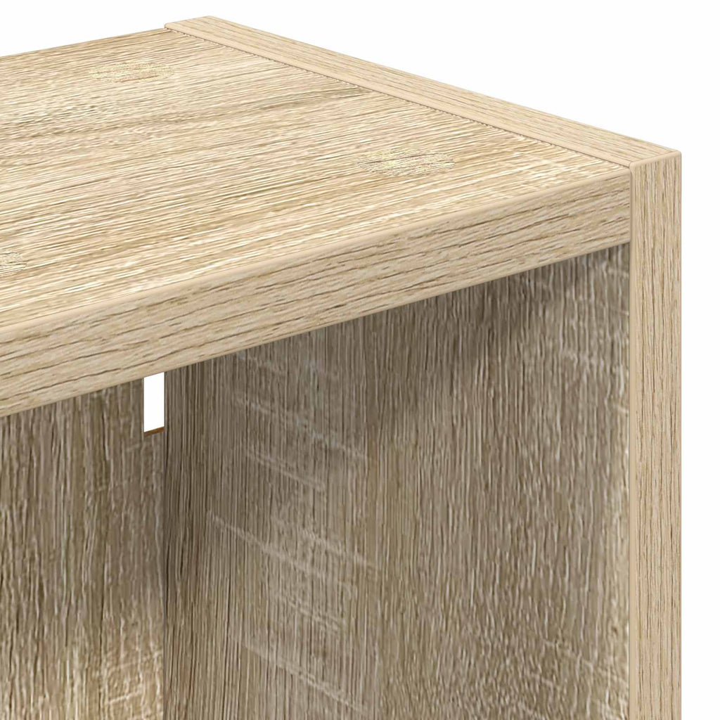 Badezimmer-Wandschrank mit Regal Sonoma-Eiche 20 x 16 x 62,5 cm