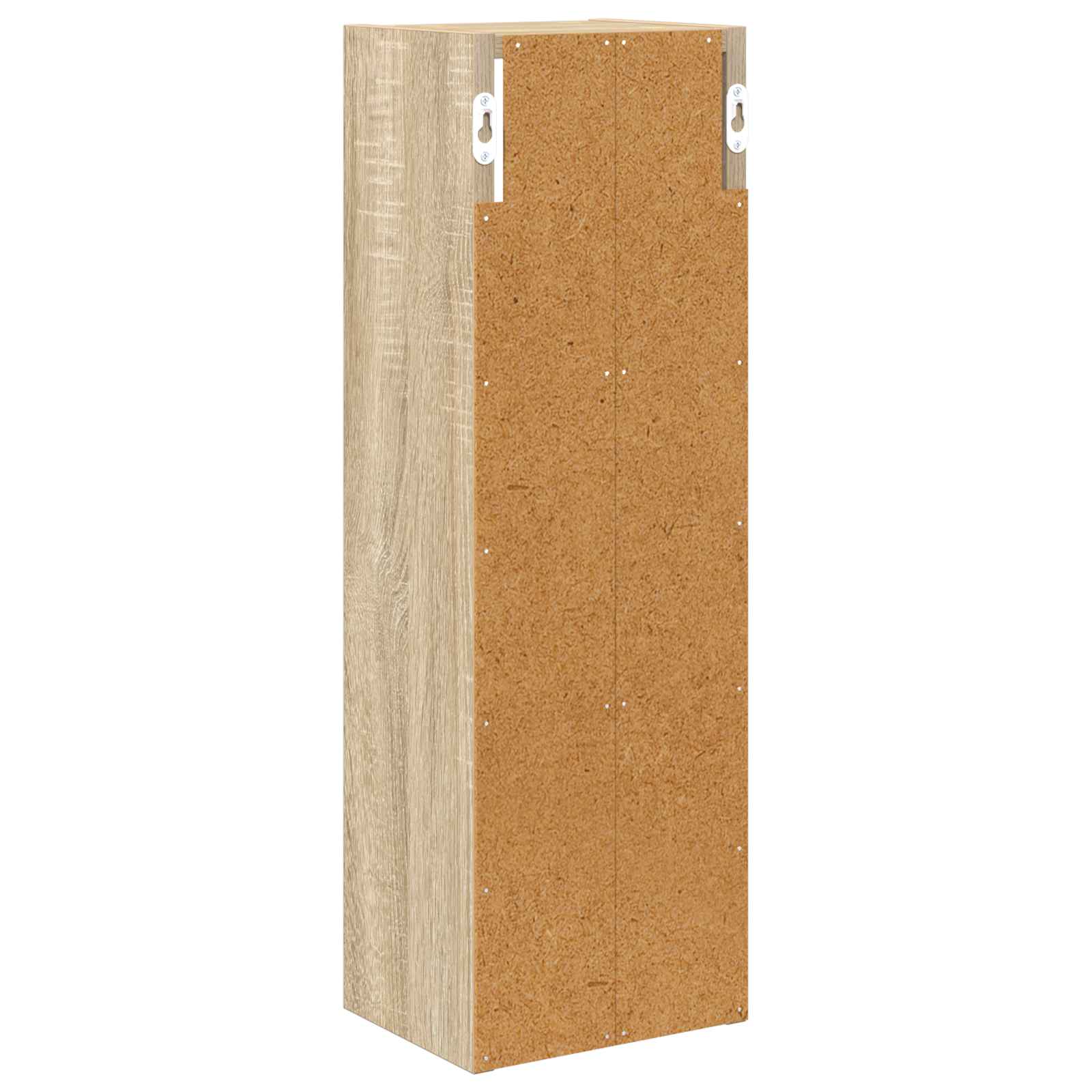 Badezimmer-Wandschrank mit Regal Sonoma-Eiche 20 x 16 x 62,5 cm